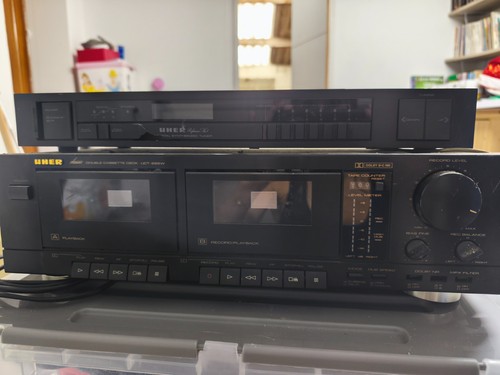 Lecteur cassette uher - lecteur, double